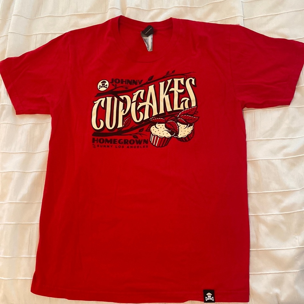 Red Johnny Cupcake homegrown Los Angeles shirt